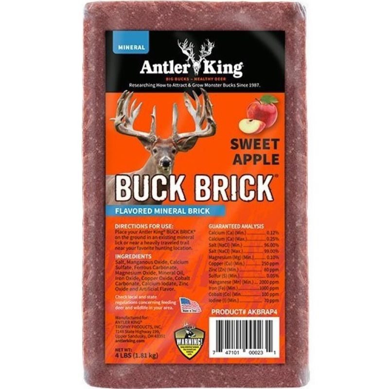 Antler King Sweet Apple Buck Brick 4 lb