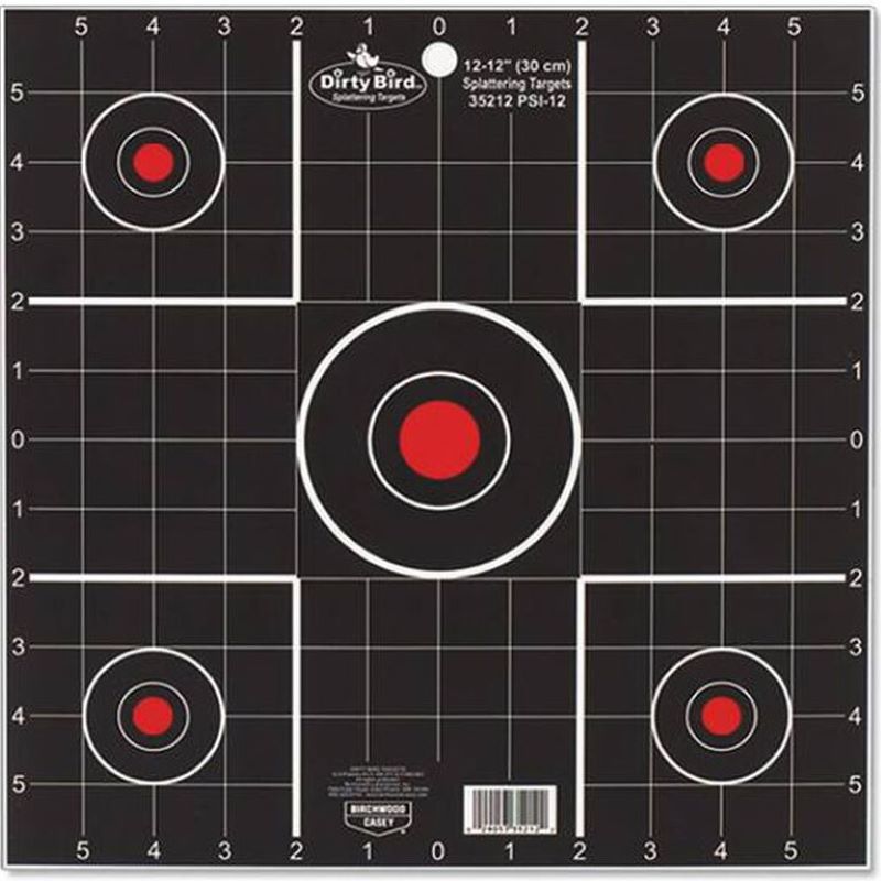 Dirty Bird Sight-In Targets 12" 12Ct