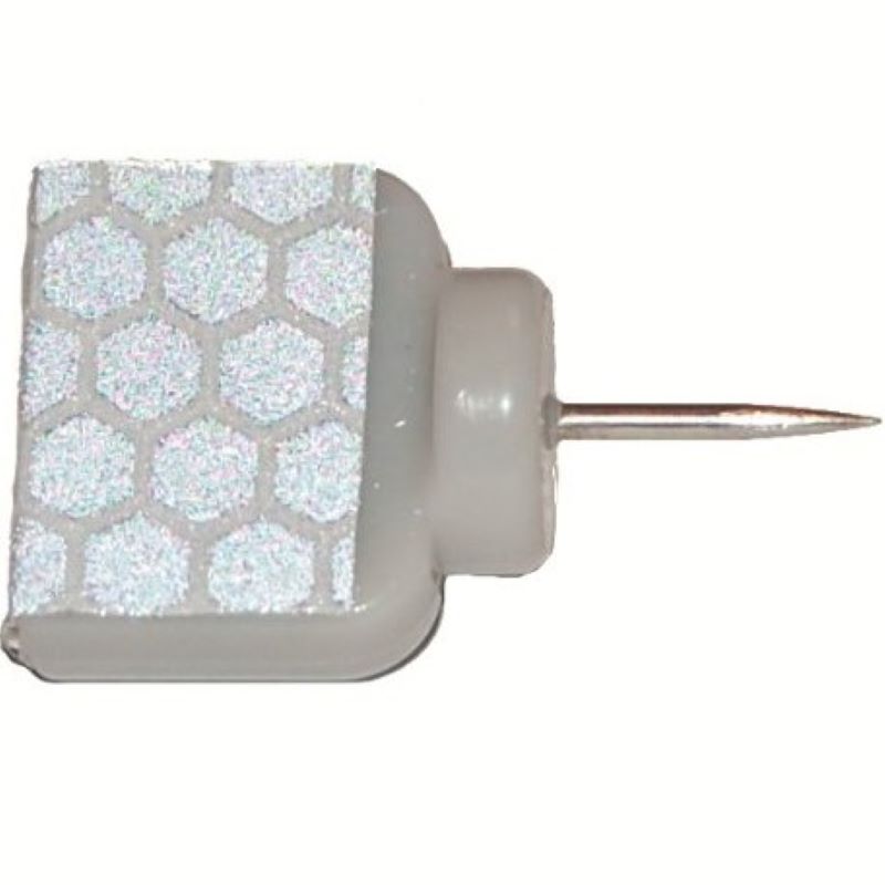 HME White Reflective Wing Tacks 25Ct