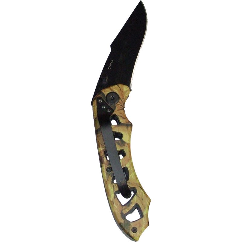 Camo Smooth Knife 7-1/2"