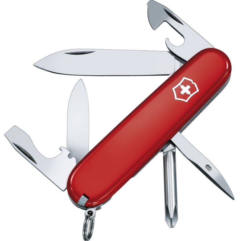 Deluxe Tinker Red Swiss Army Knife