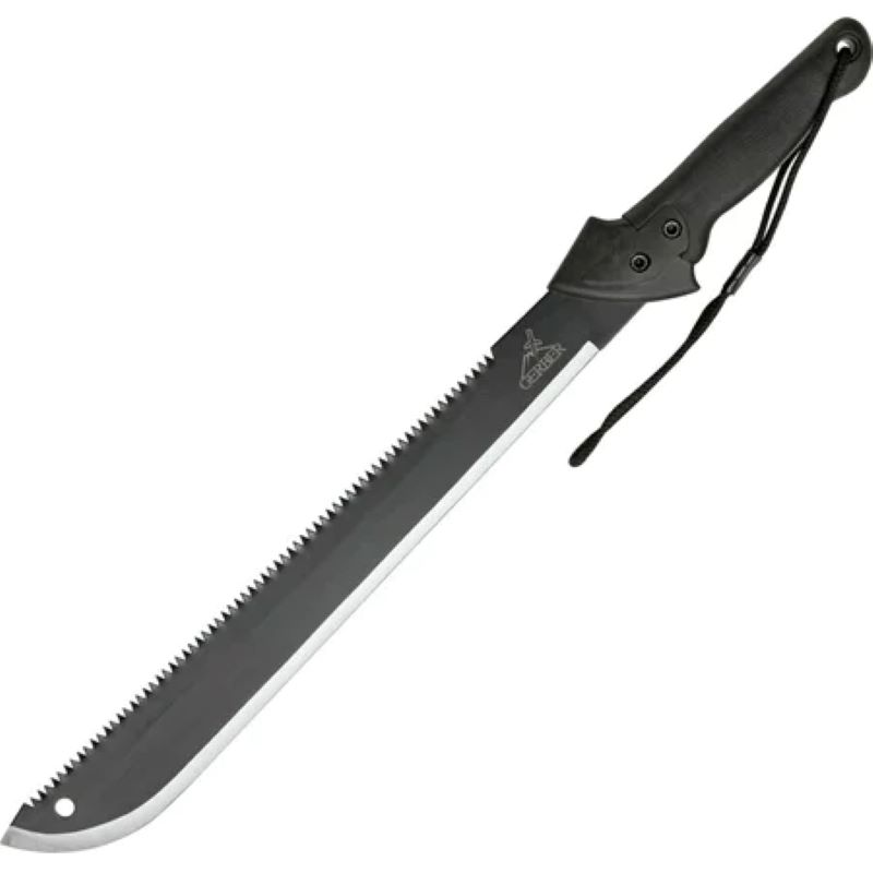 Gerber Gator Carbon Steel Machete with Sheath