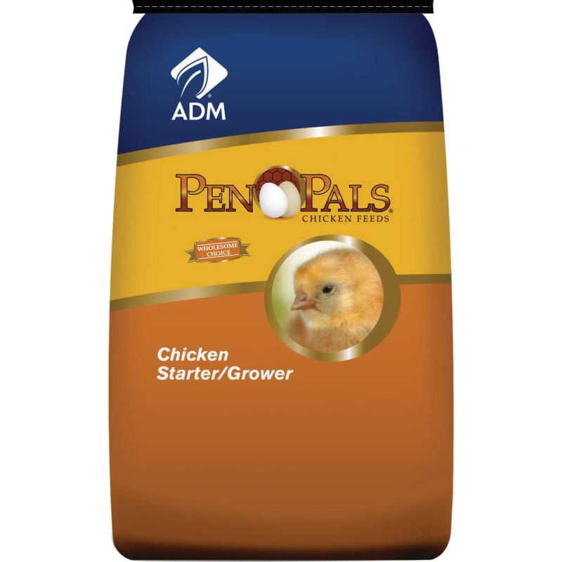 ADM Pen Pals Starter/Grower Chicken Feed 50 lb