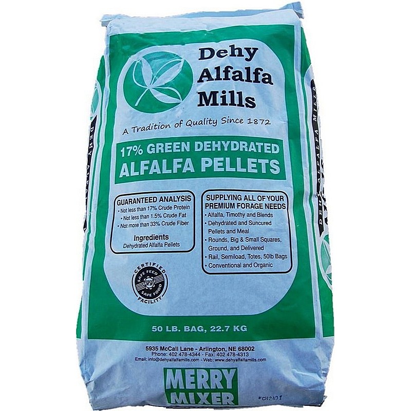 Alfalfa Pellets 17% Dehydrated 50 lb