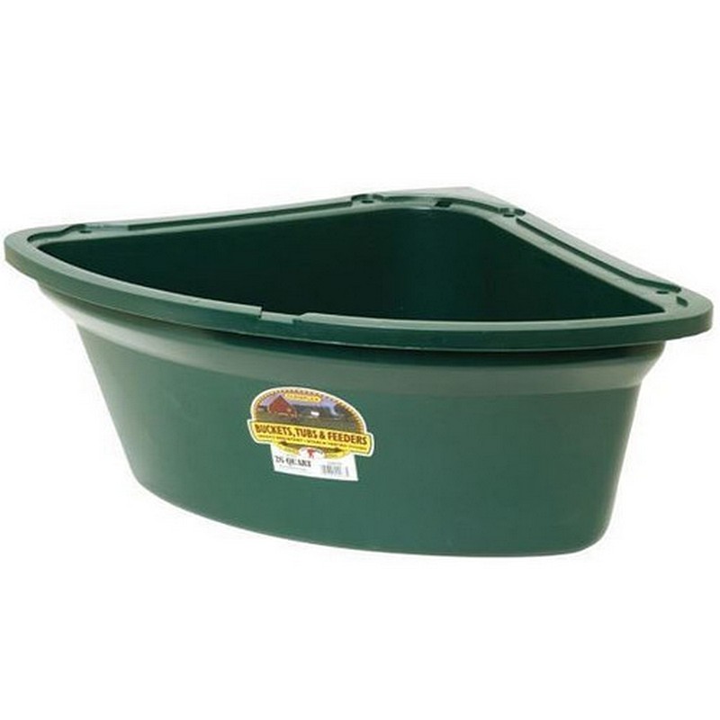 Little Giant Green Corner Feeder 5 gal