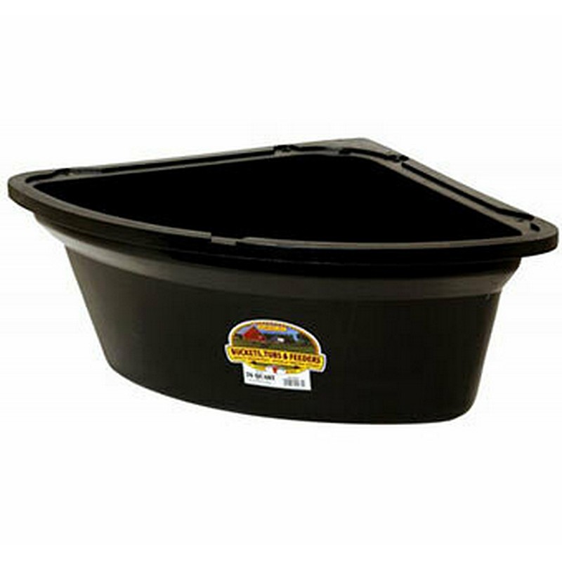 Little Giant Black Corner Feeder 5 gal