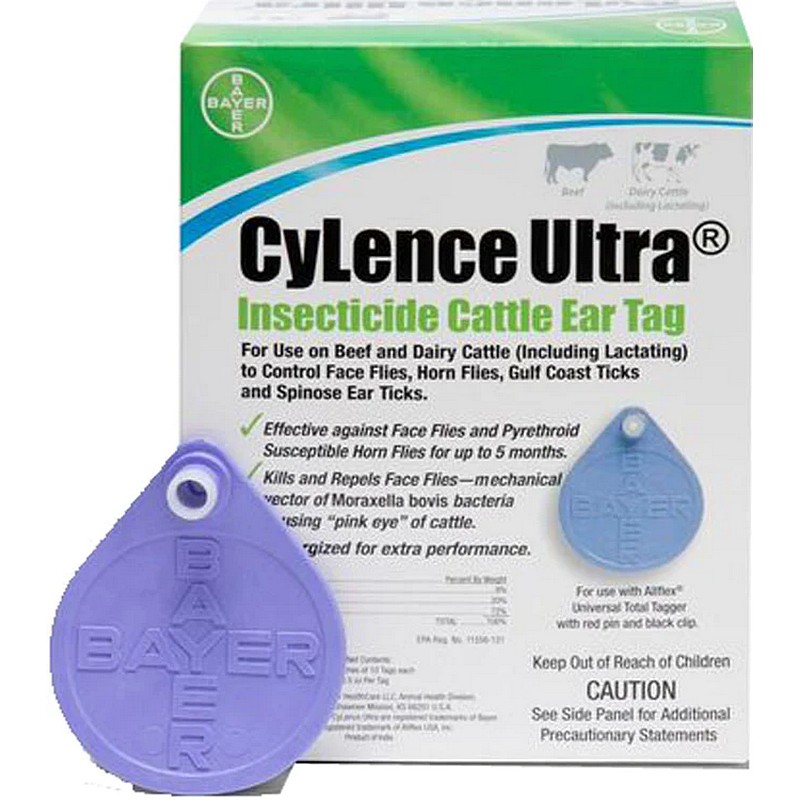 Cylence Ultra Insecticide Cattle Ear Tags 20 Ct