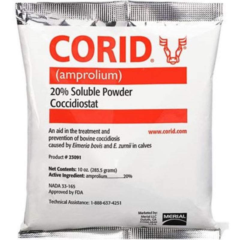 Corid 20% Soluble Powder 10 oz