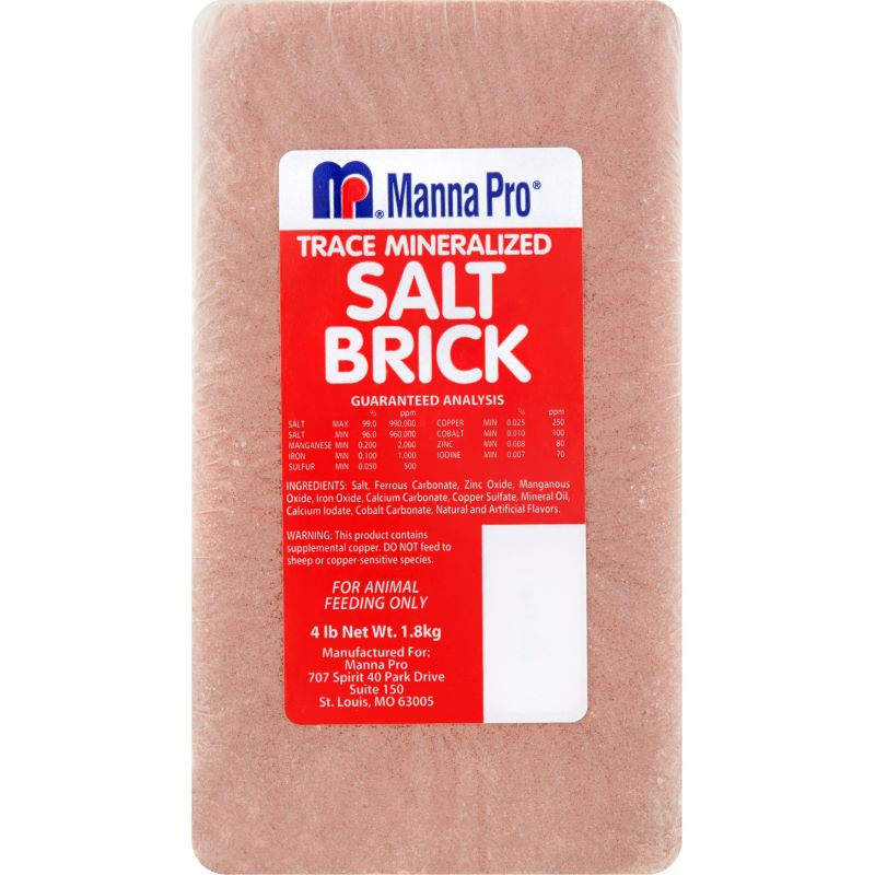 Trace Mineralized Salt Brick 4 lb