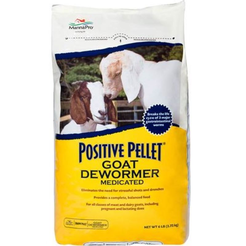 Positive Pellet Medicated Goat Dewormer 6 lb