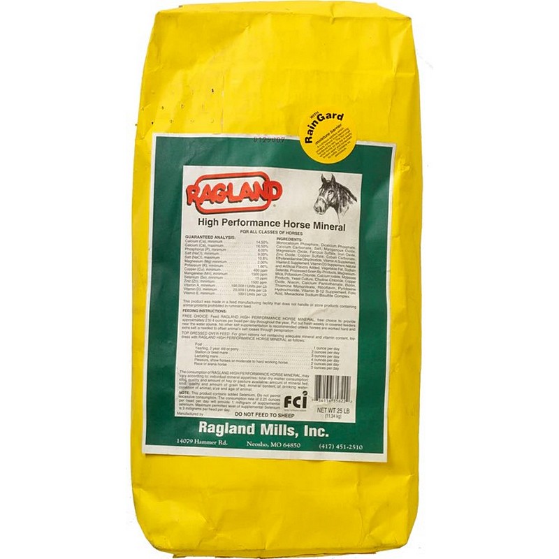 Ragland High Performance Horse Mineral 25 lb