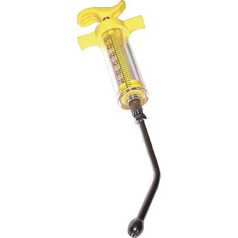Reusable Nylon Drench Syringe with Dose Pipe 30cc
