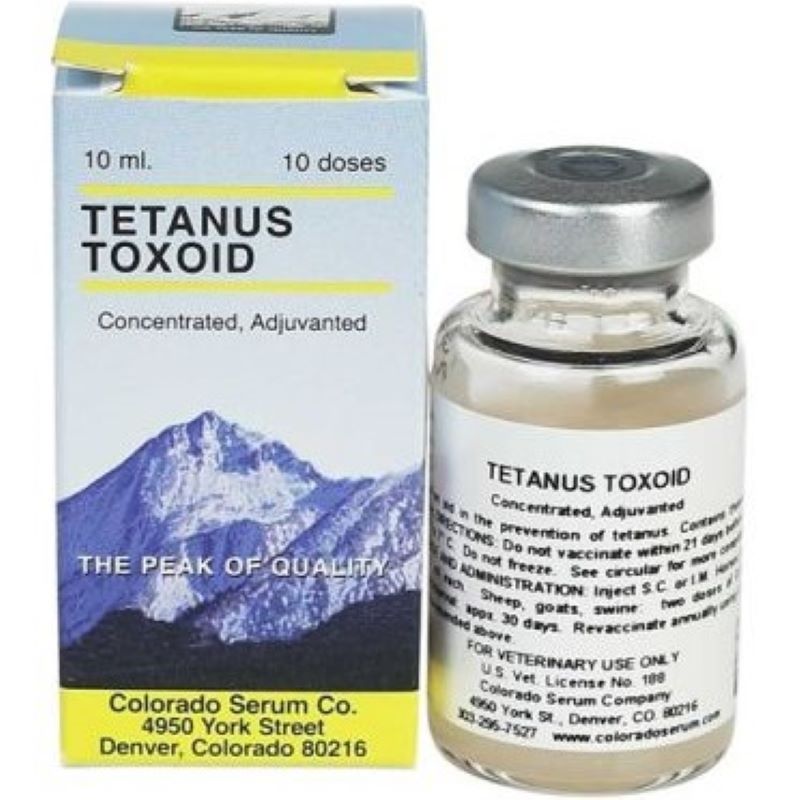 Tetanus Toxoid Concentrated 10 Dose 10 ml