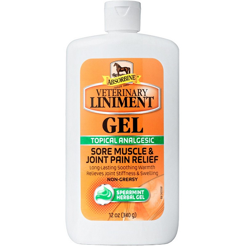 Absorbine Veterinary Liniment Gel 12 oz