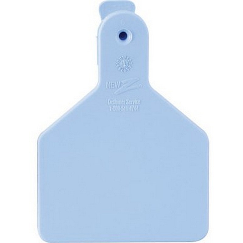 Z1 No Snag Blank Calf Tag Blue 25 Ct