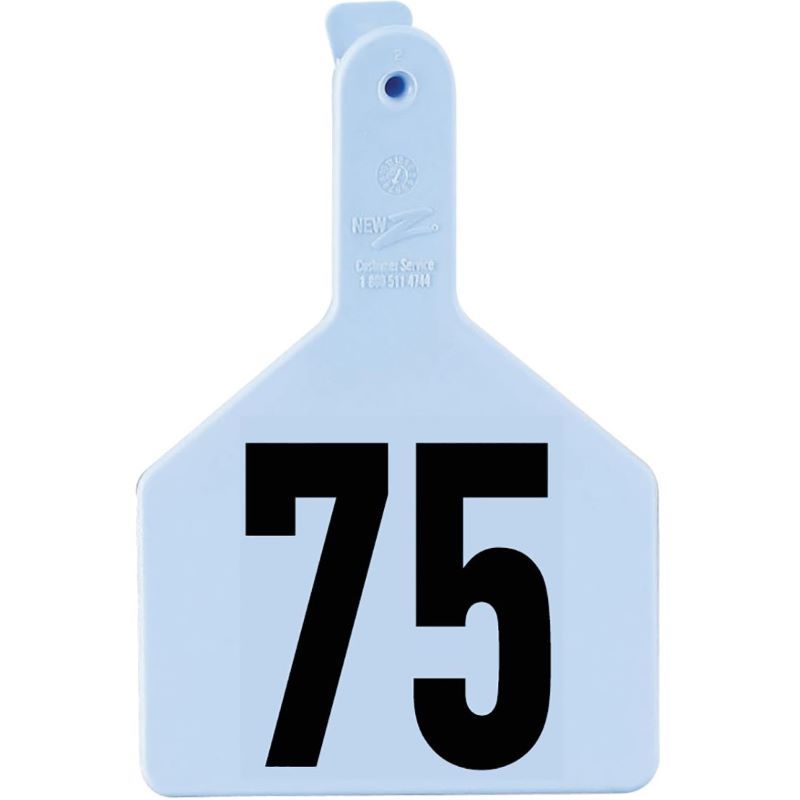 Z-Tag Cow Blue 51-75