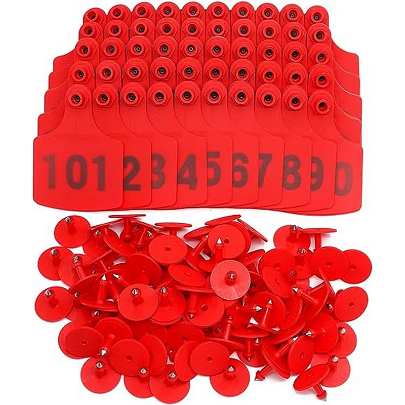 Z-Tag Cow Red 101-200