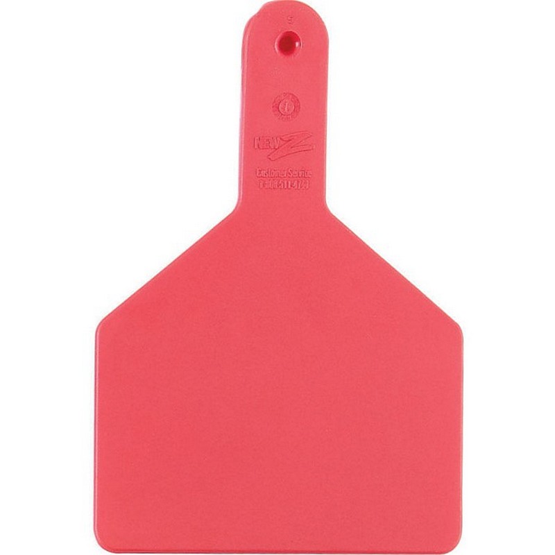 Z-Tag Cow Red Blank 25 Ct