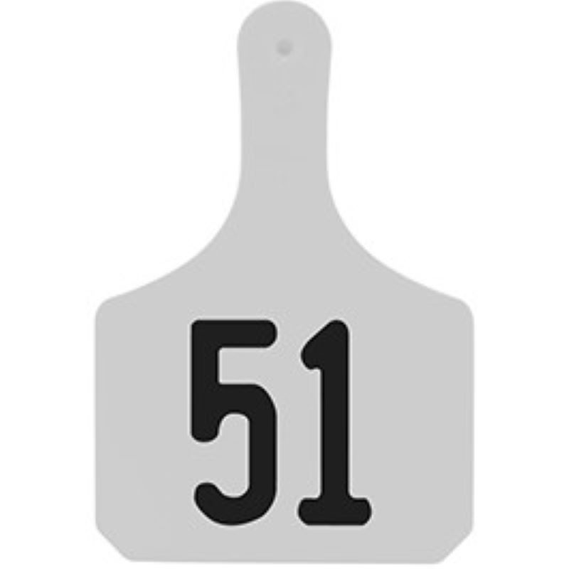 Z-Tag Cow White 51-75