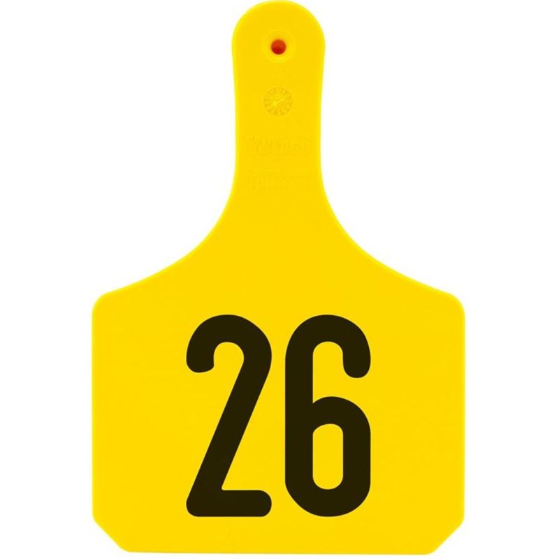 Z-Tag Cow Yellow 26-50