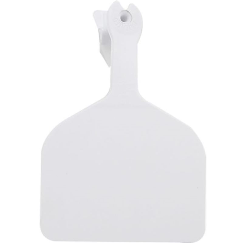 Z-Tag Feedlot Blank White 50 Ct