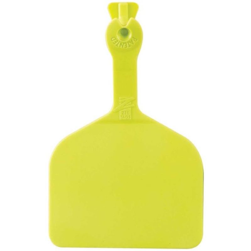 Z-Tag Feedlot Blank Yellow 50 Ct