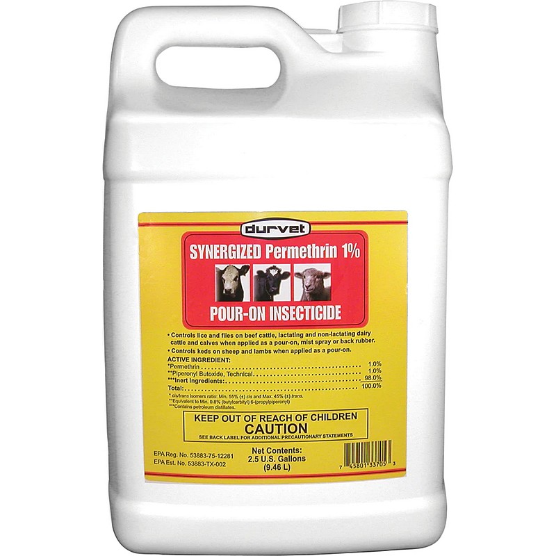 Permethrin Synergized 1% Pour-On 2.5 gal