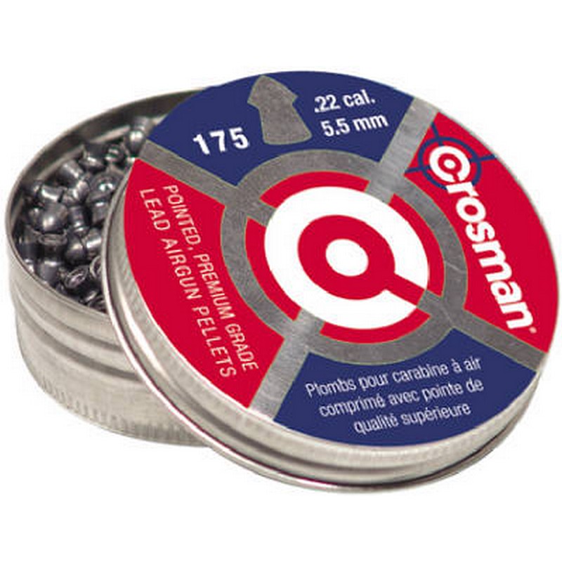 Crosman Pointed Pellets 0.22 175Ct