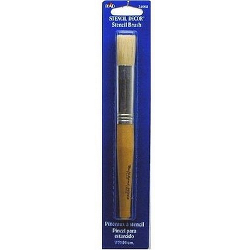 Round Stencil Paint Brush 3/4 in