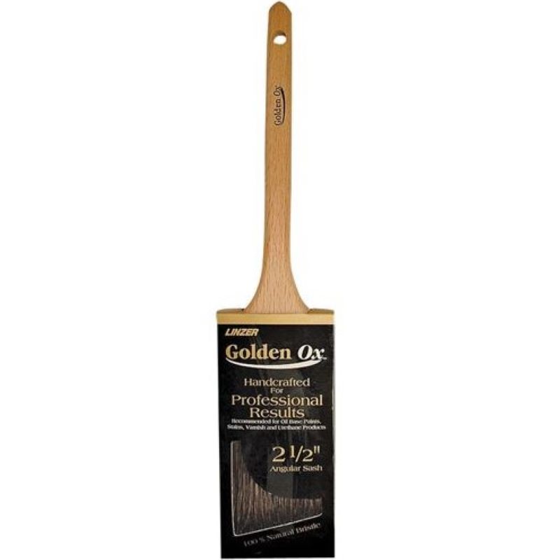 Linzer Golden Ox Angular Paint Brush 2.5 in