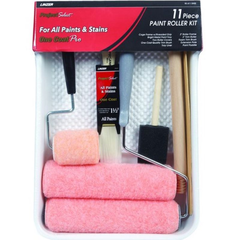 Linzer Paint Roller Tray Kit 11 Piece