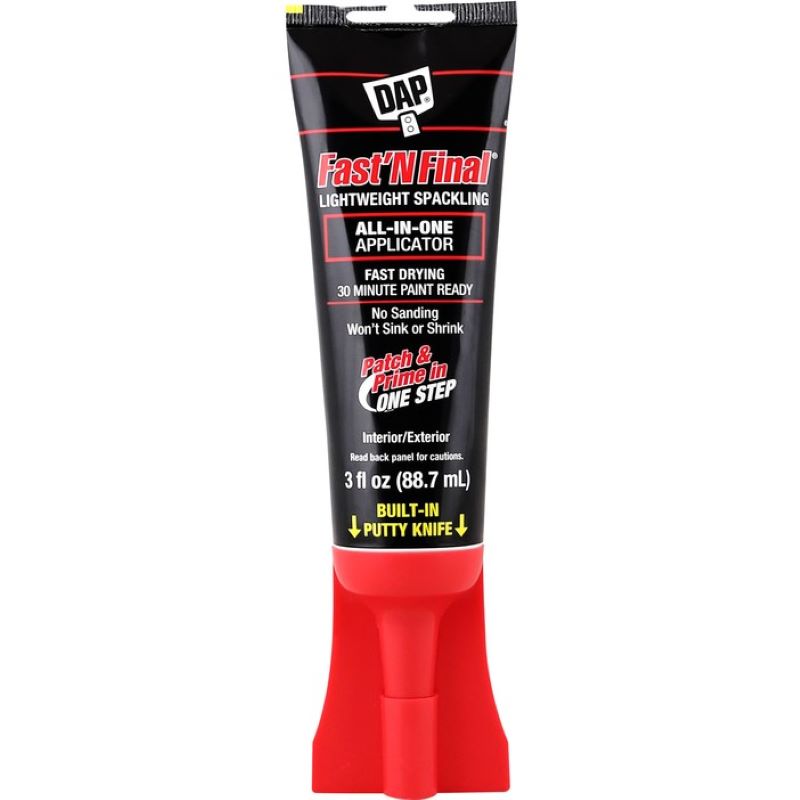 DAP Fast 'N Final Lightweight Spackling Compound 3 oz