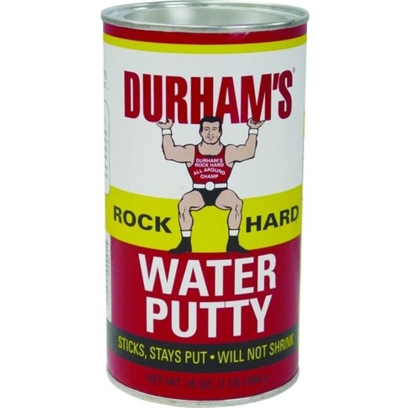 Durhams Rock Hard Water Putty Natural Cream 16 oz
