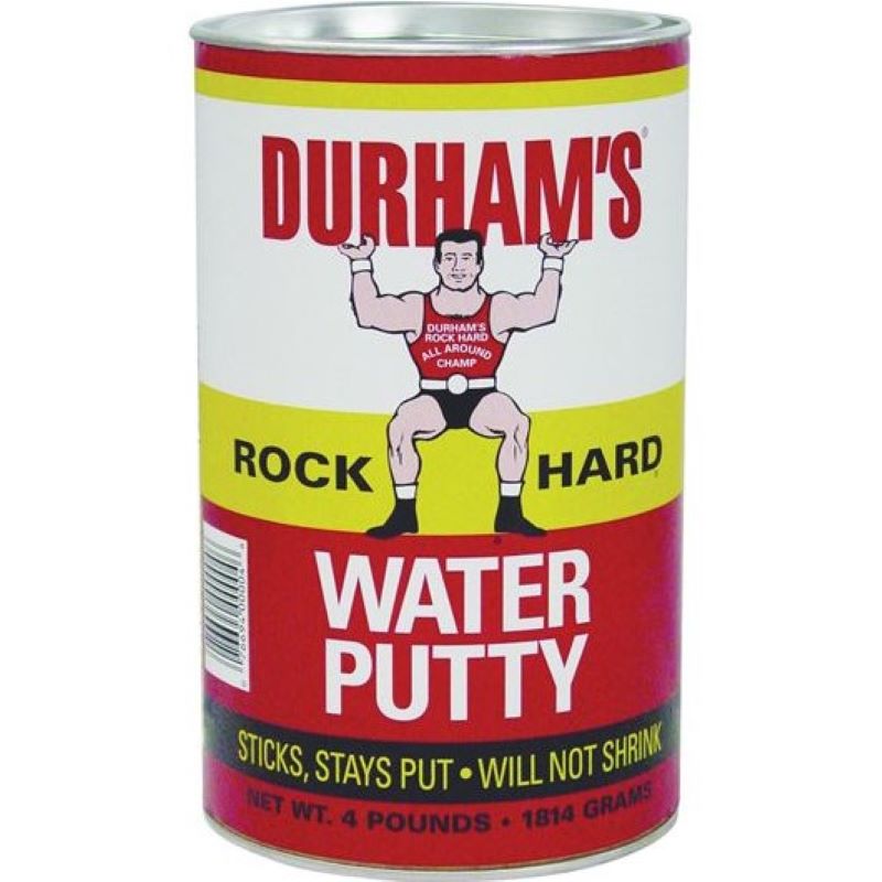 Durhams Rock Hard Water Putty Natural Cream 4 lb