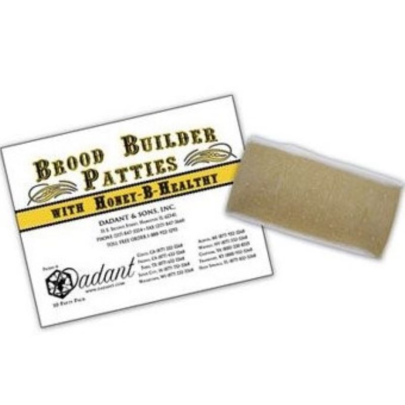 Brood Builder Patties with Honey-B-Healthy 10 lb
