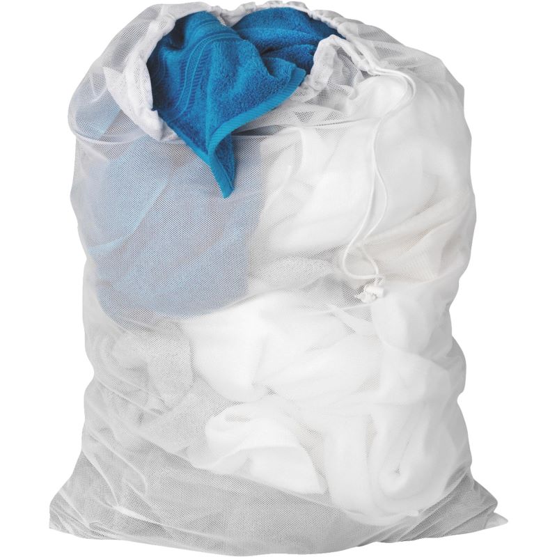 Mesh White Laundry Bag 24"x36"