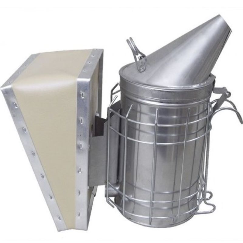 Stainless Steel Smoker with Shield 4x7