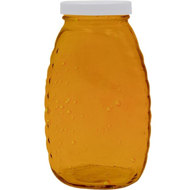 Classic Glass Honey Jar with Lid 8 oz