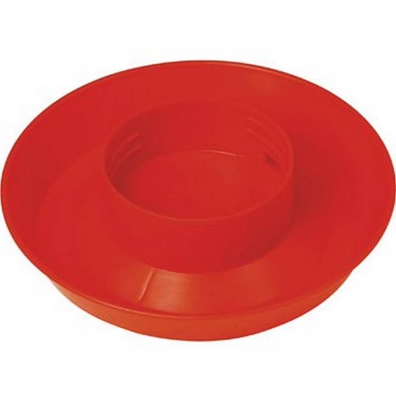 Chicken Waterer Red Screw-On Base 1 qt