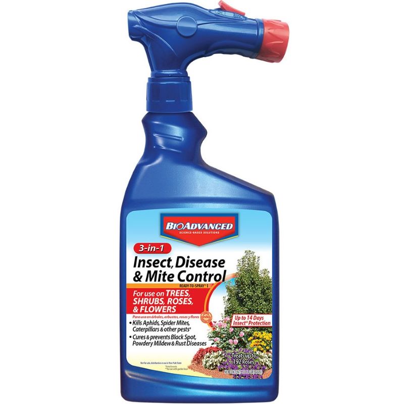 BioAdvanced 3-in-1 Insect Disease & Mite Control 32 oz