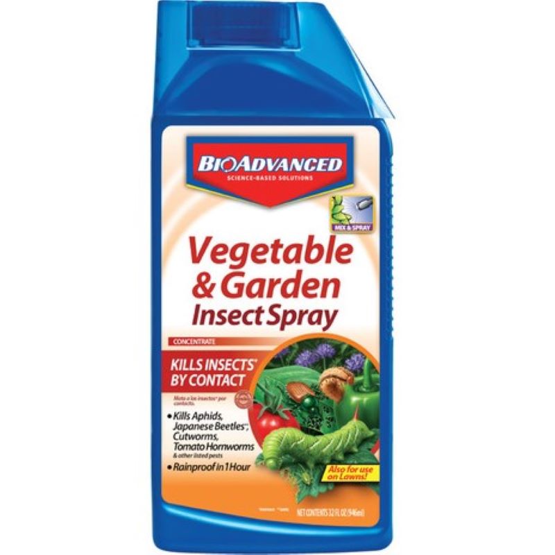 BioAdvanced Vegetable & Garden Insect Control Concentrate 32 oz