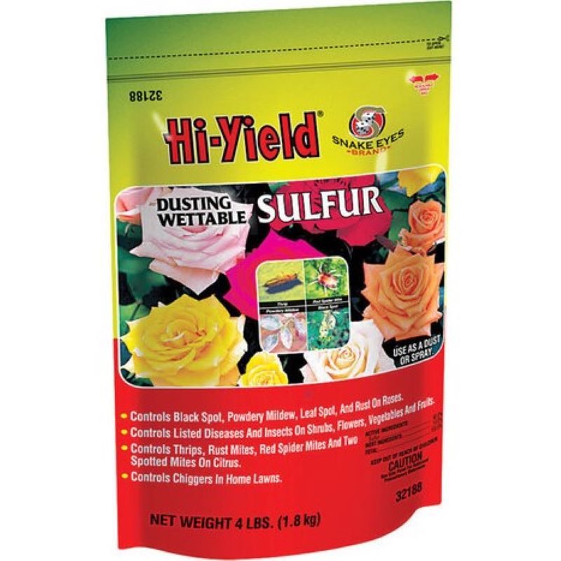 Hi-Yield Wettable Sulfur Powder 4 lb