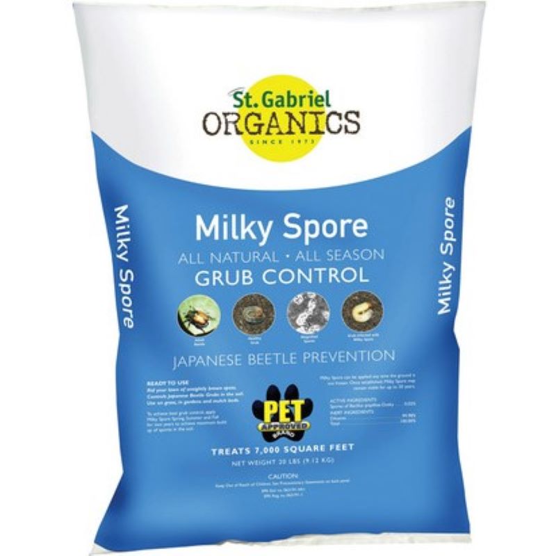 St. Gabriel Organics Milky Spore Granules 20 lb