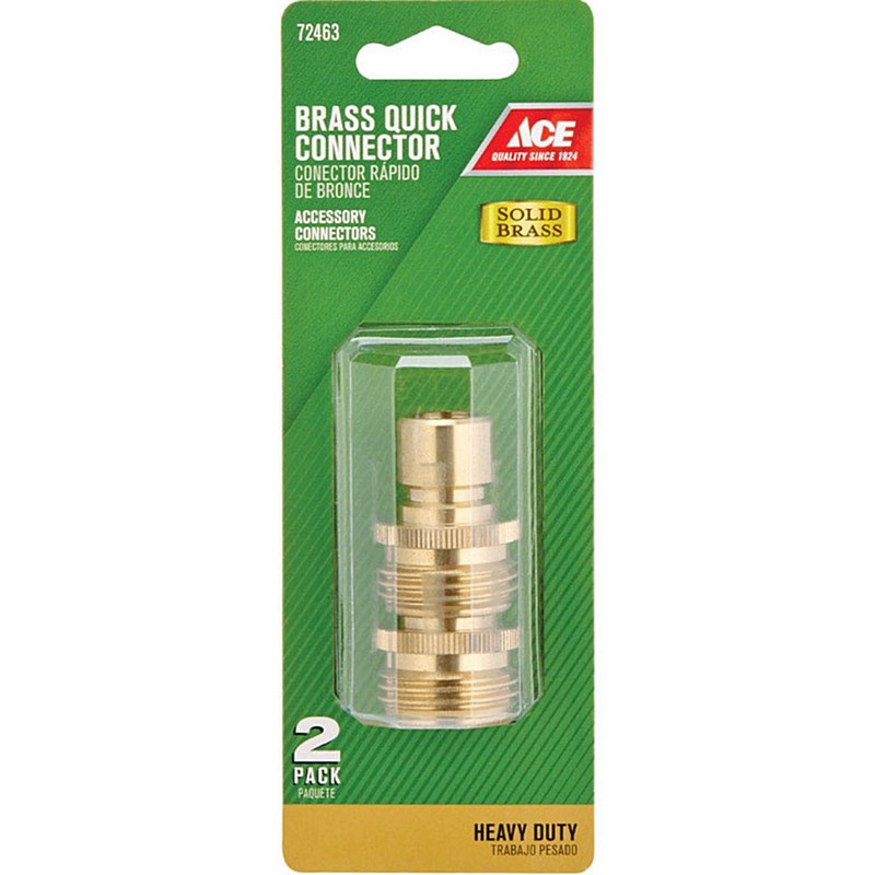 Ace Brass Male Threaded Quick Connector Coupling