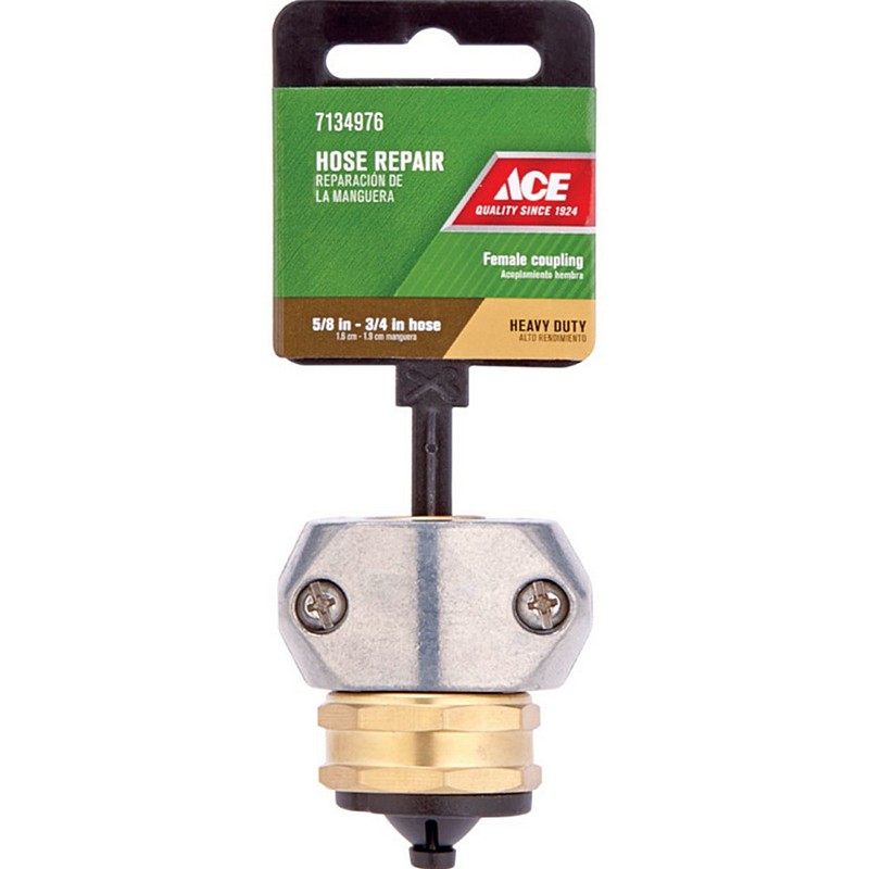 Ace Zinc 3/4" or 5/8" FHT Hose Mender Clamp