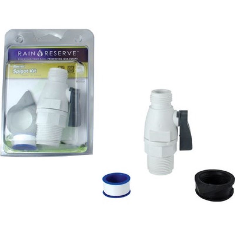 Ace Rain Reserve Plastic White Spigot Kit