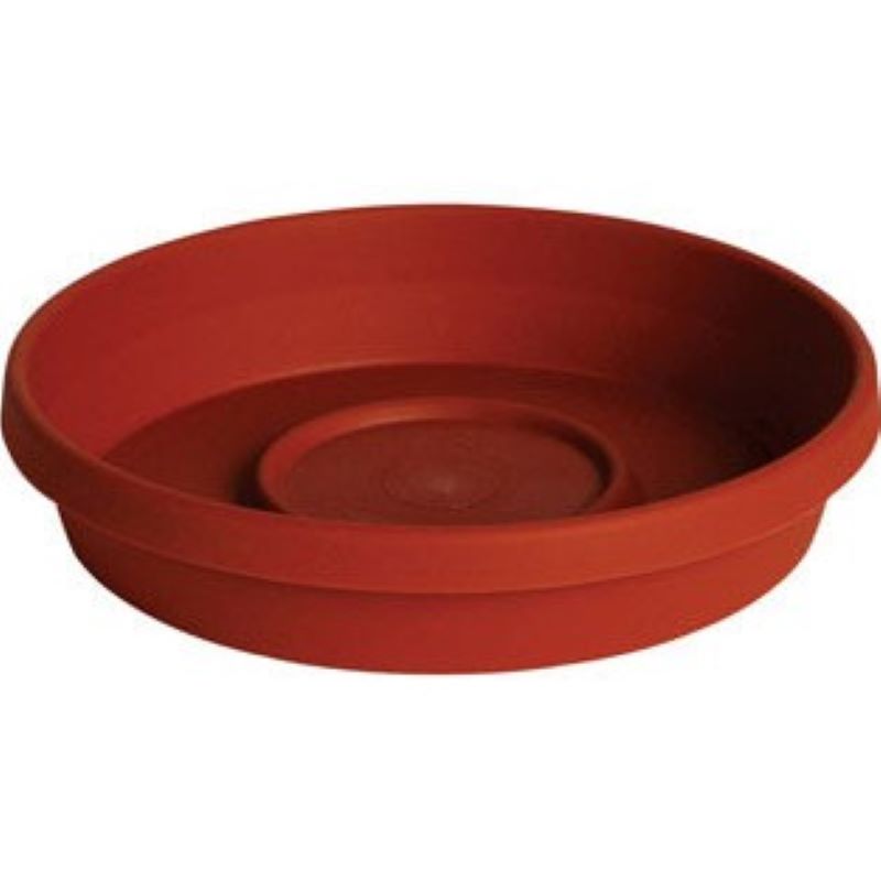 Bloem Terratray Resin Plant Saucer Terracotta Clay 20 in