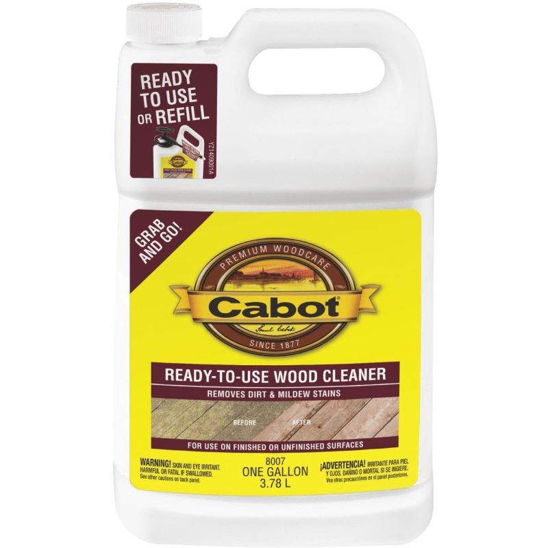 Cabot Ready-To-Use Wood Cleaner 1.3 gal