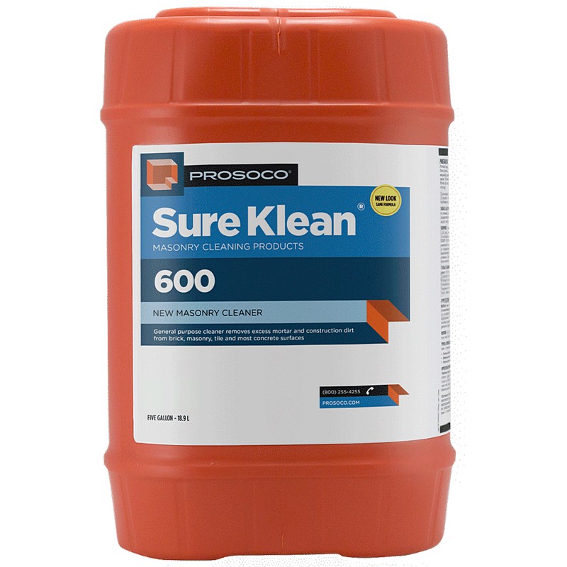 Sure Klean 600 Masonry Cleaner 5 gal