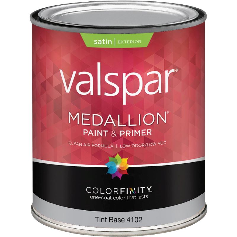 Valspar Medallion Exterior Paint & Primer Tint Base Satin 1 gal